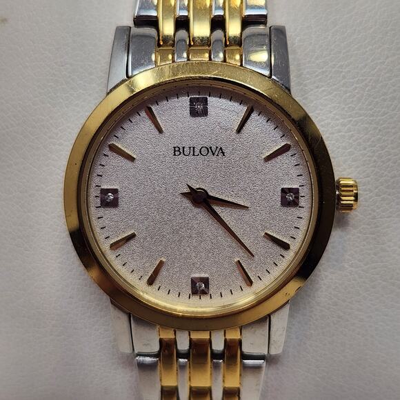 Bulova Two-Tone Gold and Silver Women\'s Watch main image 5